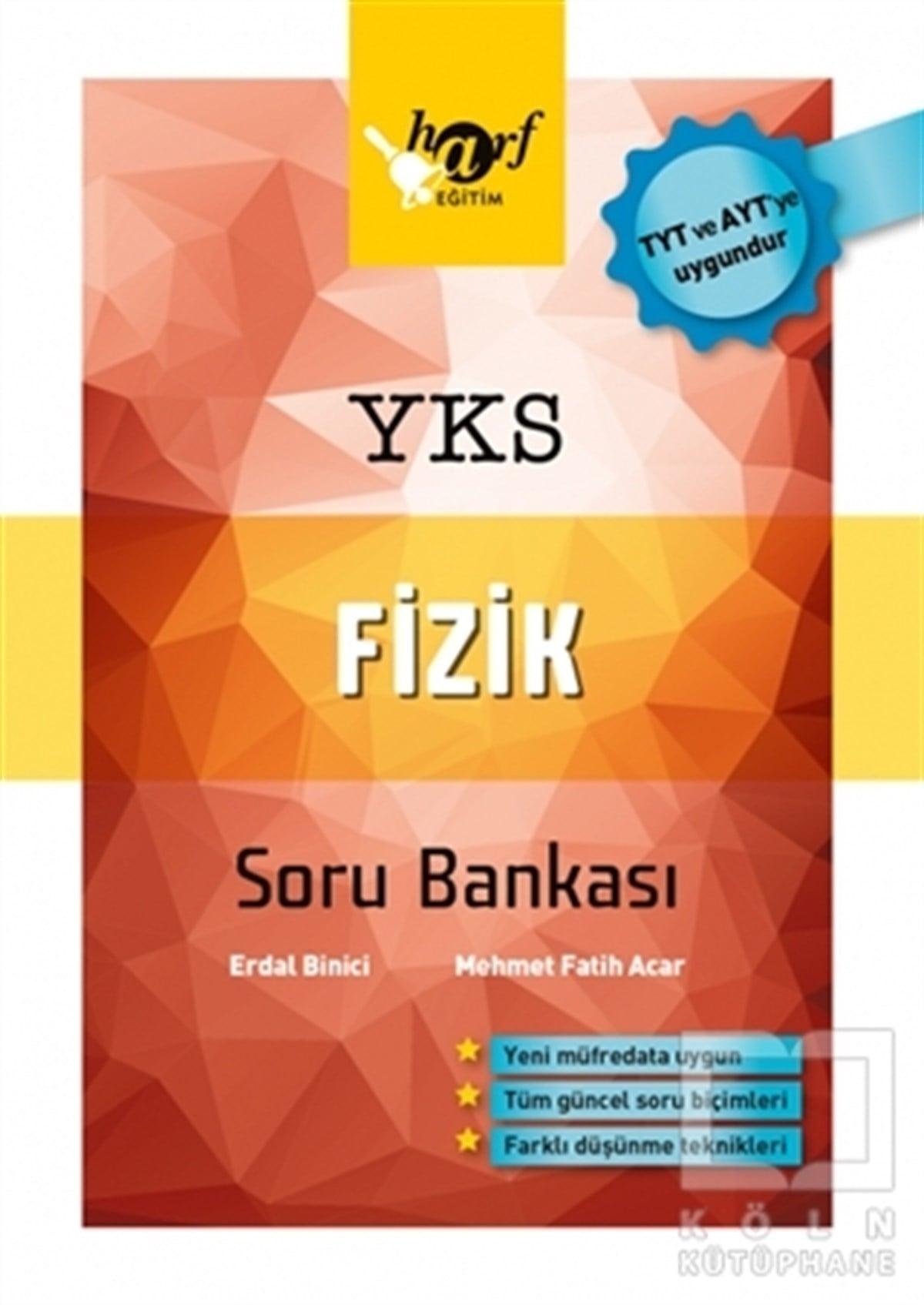 Mehmet Fatih AcarSınavlara Hazırlık KitaplarıYKS Fizik Soru Bankası