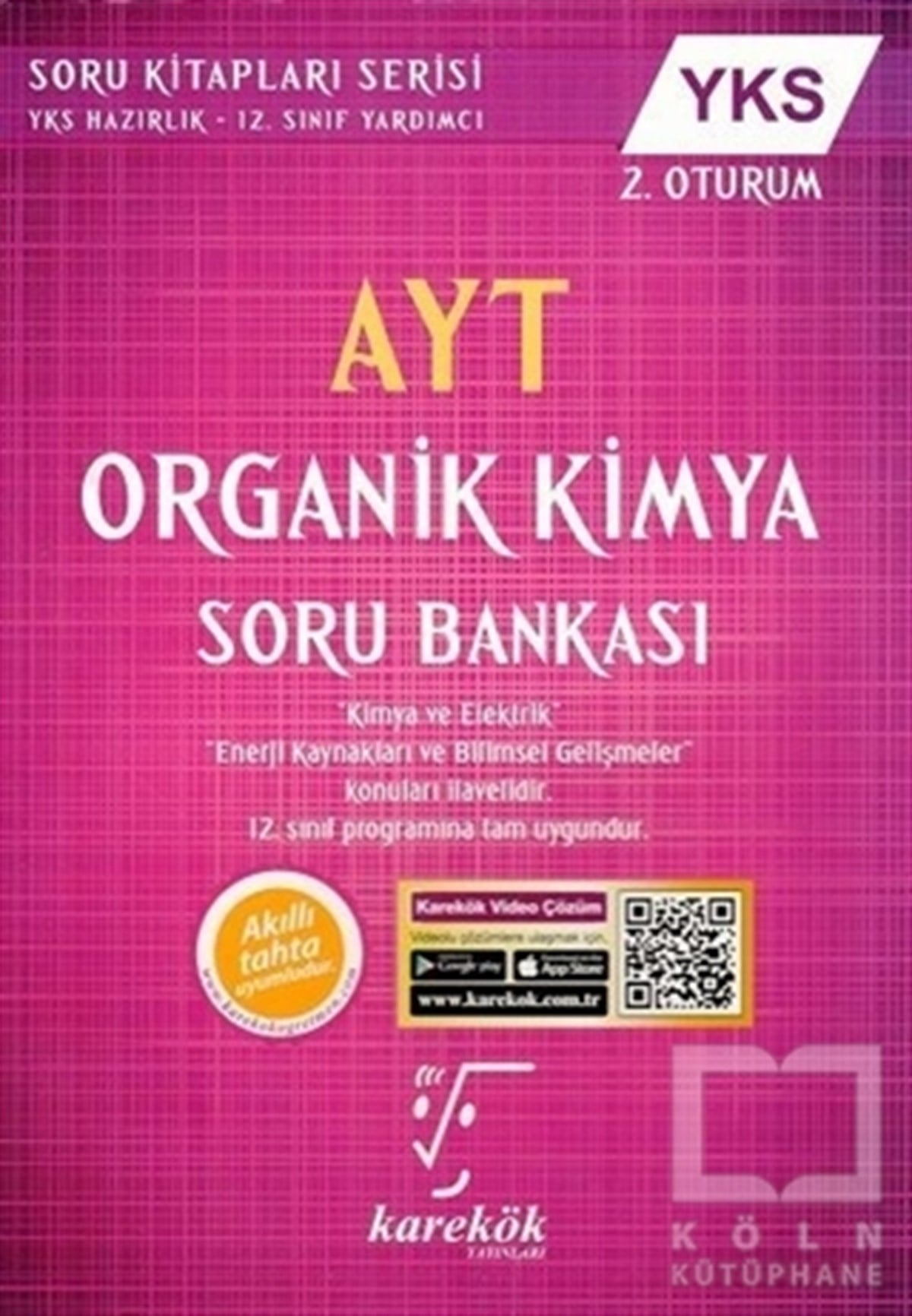KolektifSınavlara Hazırlık KitaplarıYKS Organik Kimya Soru Bankası 2. Oturum