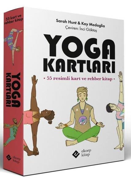 Kay MedagliaYoga & Meditasyon KitaplarıYoga Kartları - 55 Resimli Kart ve Rehber Kitap
