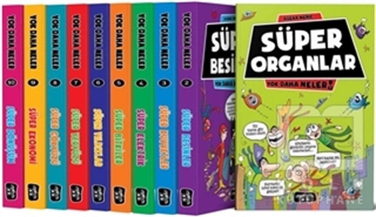 Asena MeriçÇocuk RomanlarıYok Daha Neler Serisi (10 Kitap Takım)