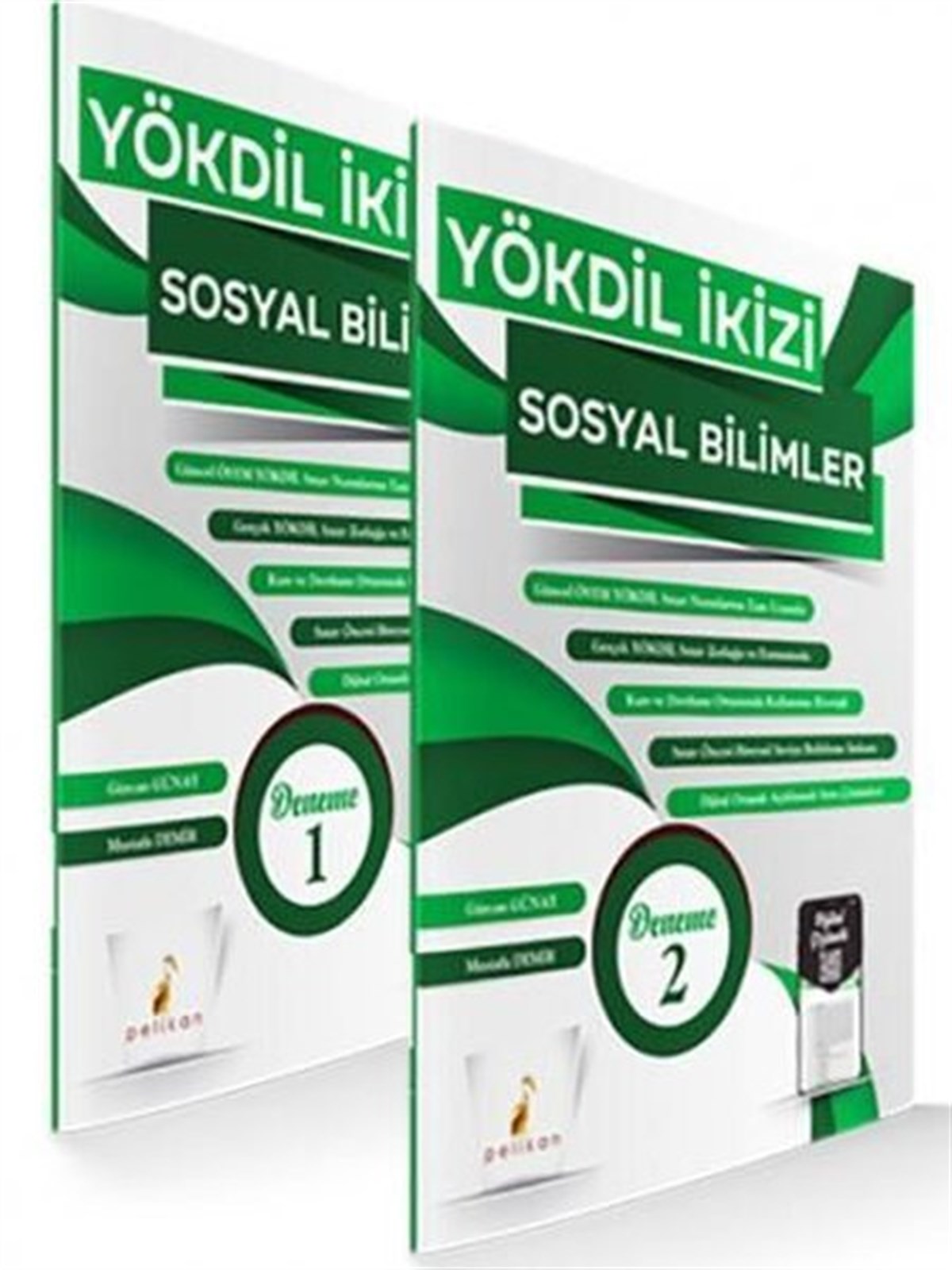 Gürcan GünayYDSYÖKDİL İkizi Sosyal Bilimler Seti - 2 Kitap Takım
