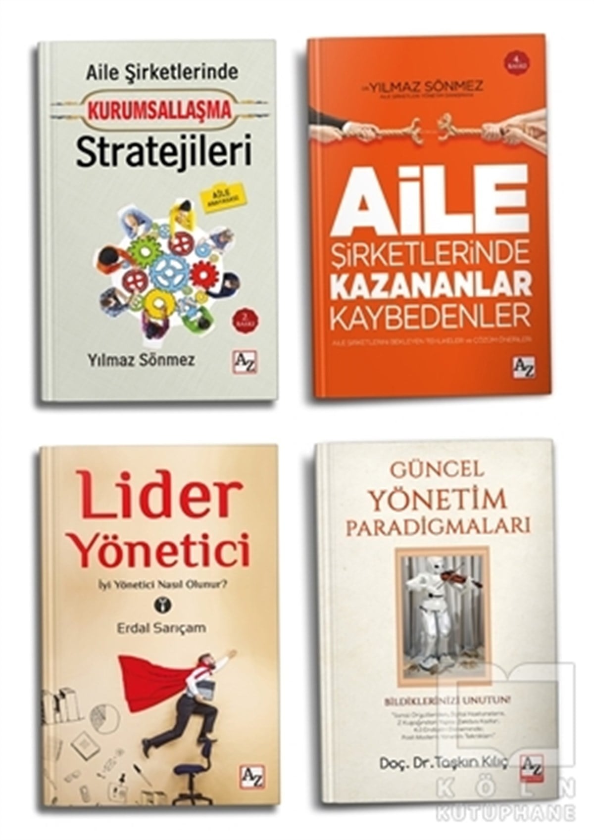 Taşkın KılıçAraştırma & İnceleme & Kuram KitaplarıYönetim Seti (4 Kitap Takım)