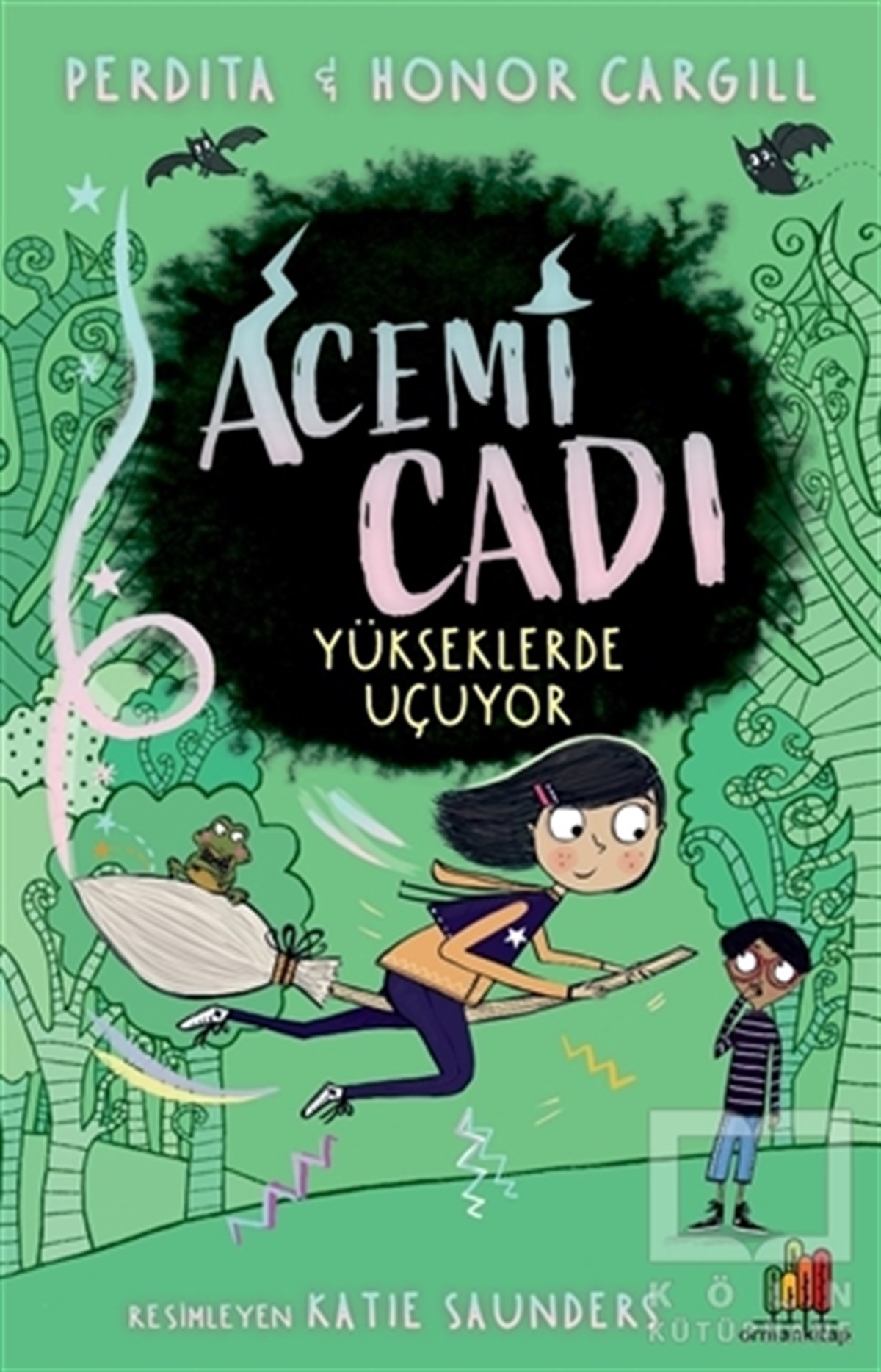 Honor CargillÇocuk RomanlarıYükseklerde Uçuyor - Acemi Cadı