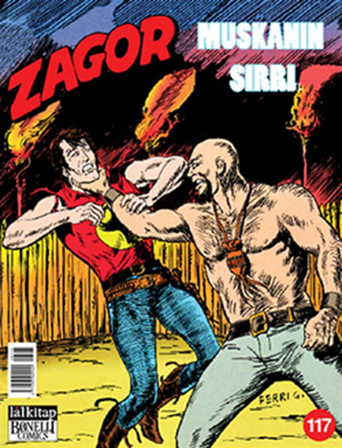 Diego CajelliÇizgi RomanlarZagor Sayı - 117