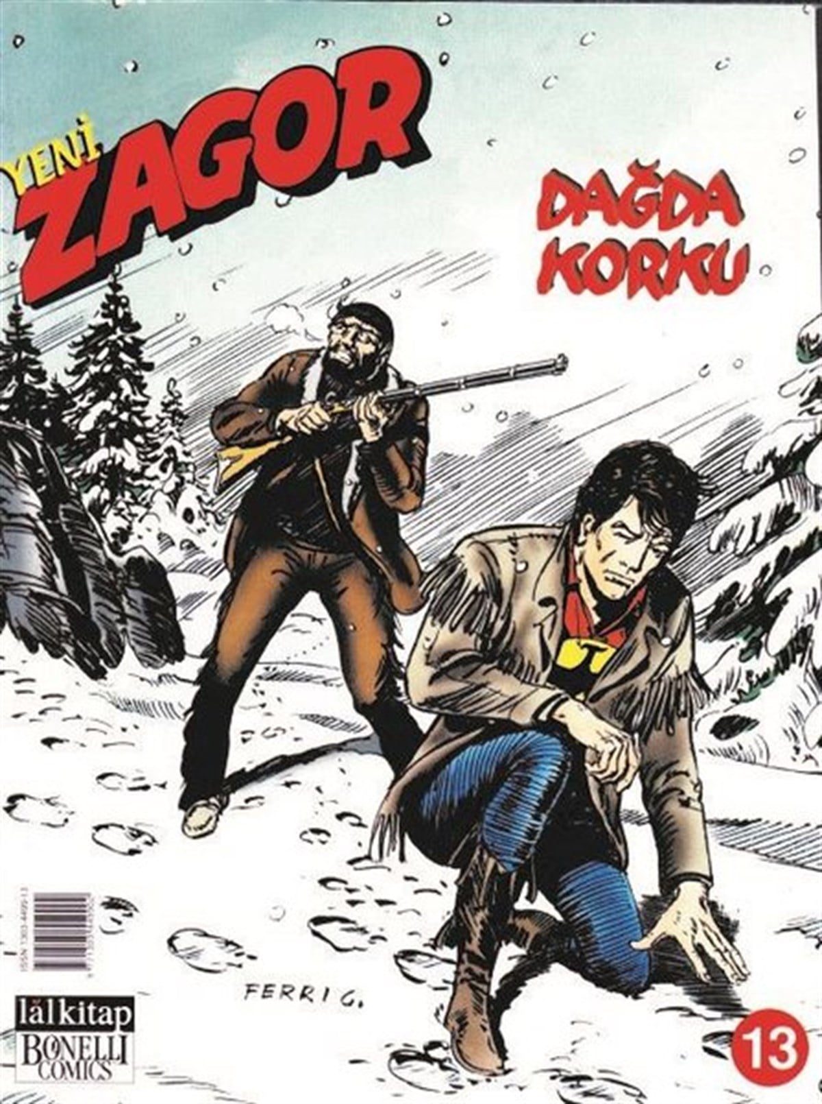 Stefano MarchratiÇizgi RomanlarZagor Sayı 13-Dağda Korku