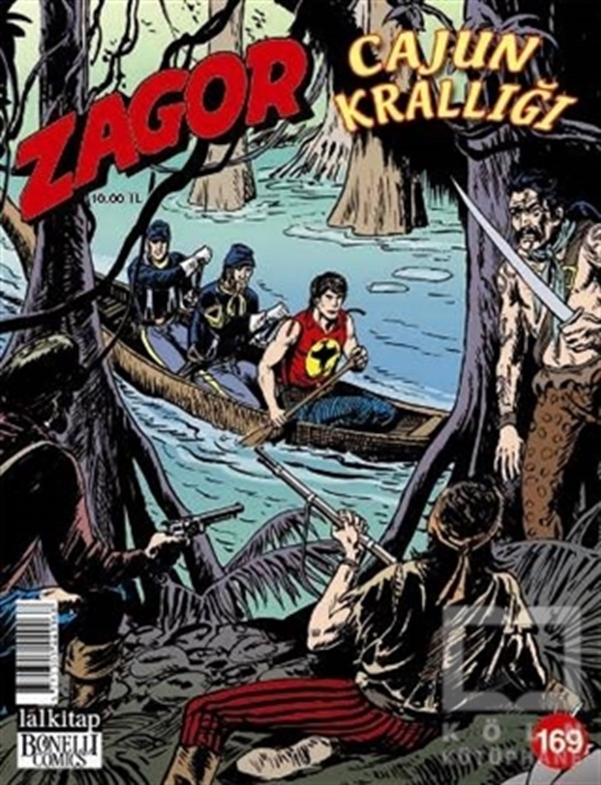 Diego PaolucciÇizgi RomanZagor Sayı: 169 - Cajun Krallığı