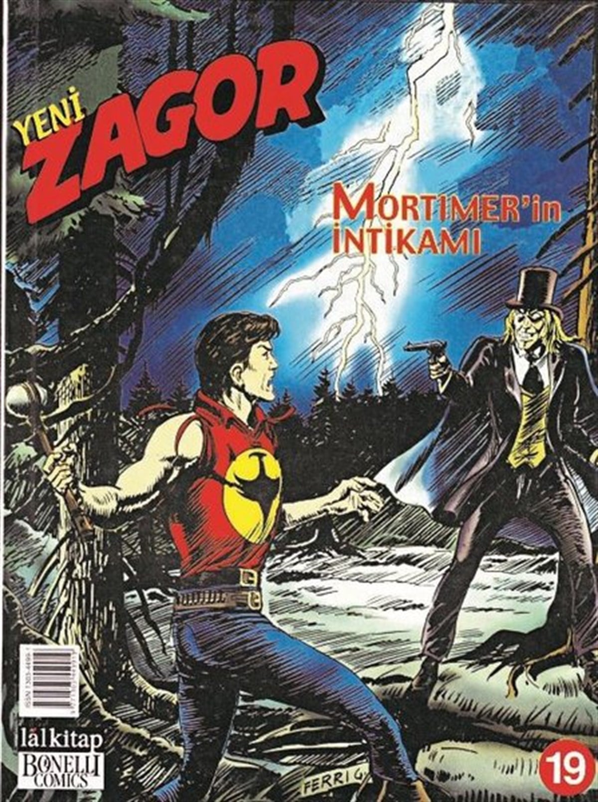 Moreno BurattiniÇizgi RomanlarZagor Sayı 19-Mortimer'in İntikamı