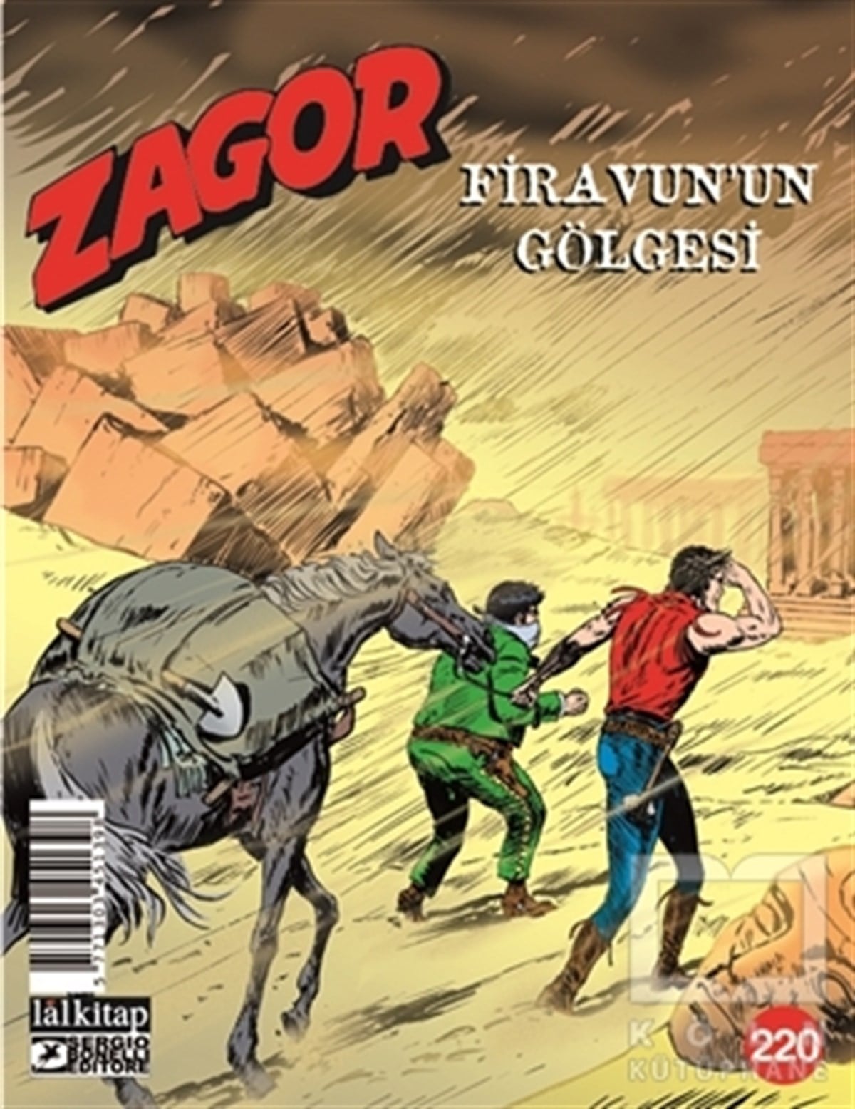 Ade CaponeÇizgi RomanlarZagor Sayı: 220 - Firavun'un Gölgesi