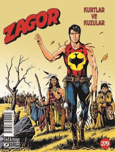 Tito FaraciÇizgi RomanlarZagor Sayı 279 - Kurtlar ve Kuzular