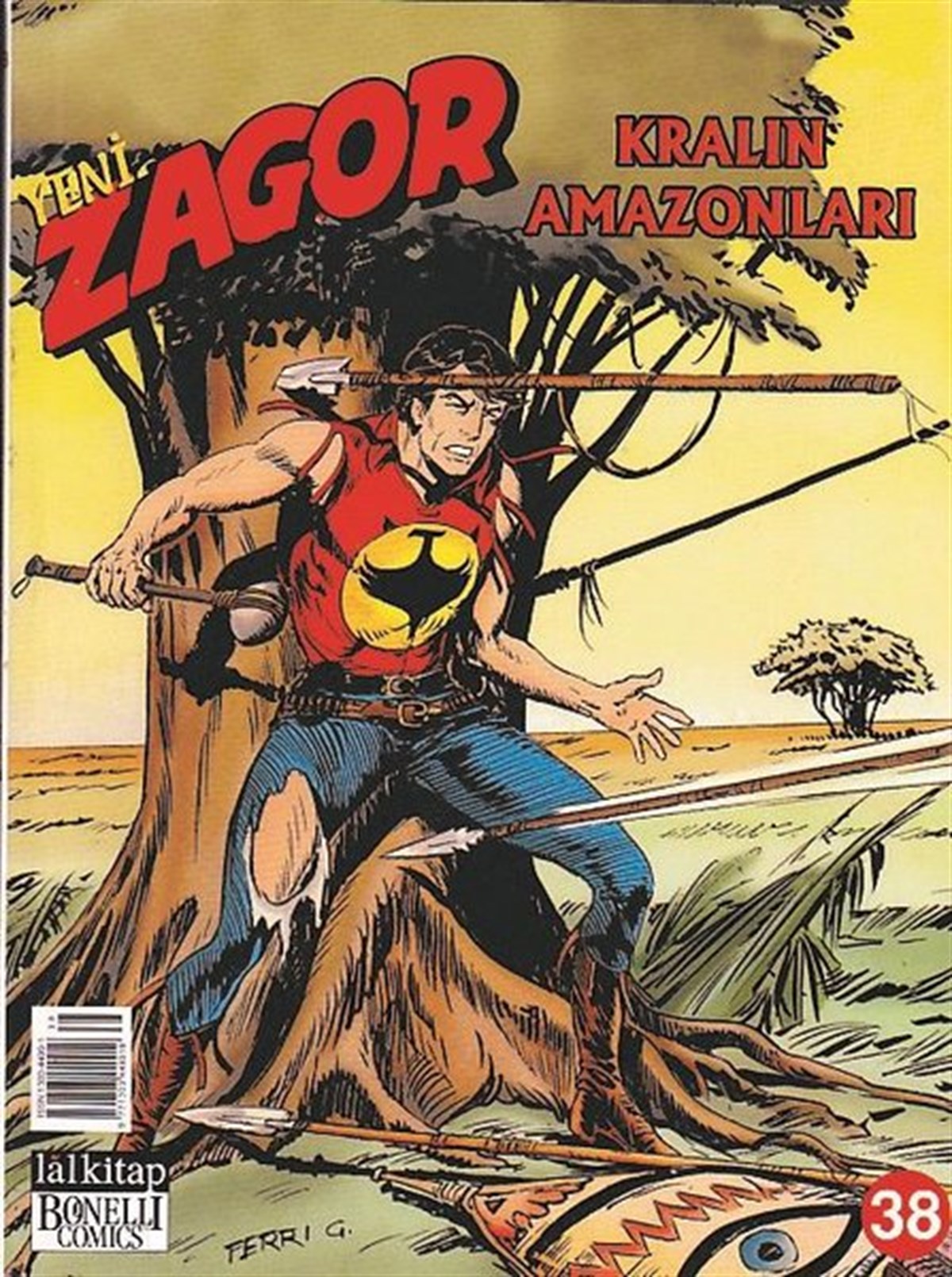 Moreno BurattiniÇizgi RomanlarZagor Sayı 38-Kralın Amazonları