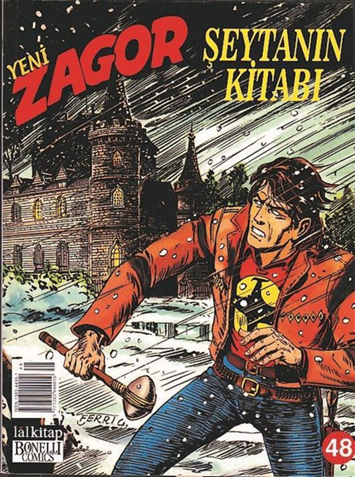 Moreno BurattiniÇizgi RomanlarZagor Sayı 48-Şeytanın Kitabı