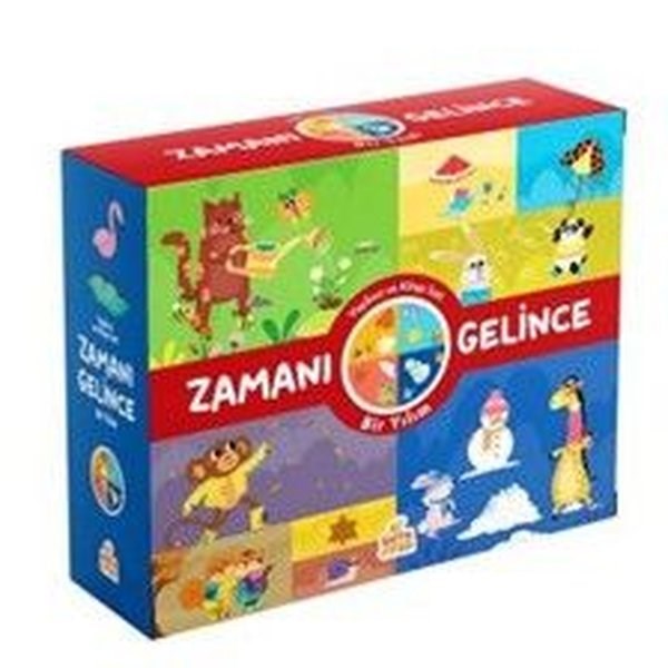 KolektifEgitim Etkinlik KitaplariZamanı Gelince - Bir Yılım - Yapboz ve Kitap Seti