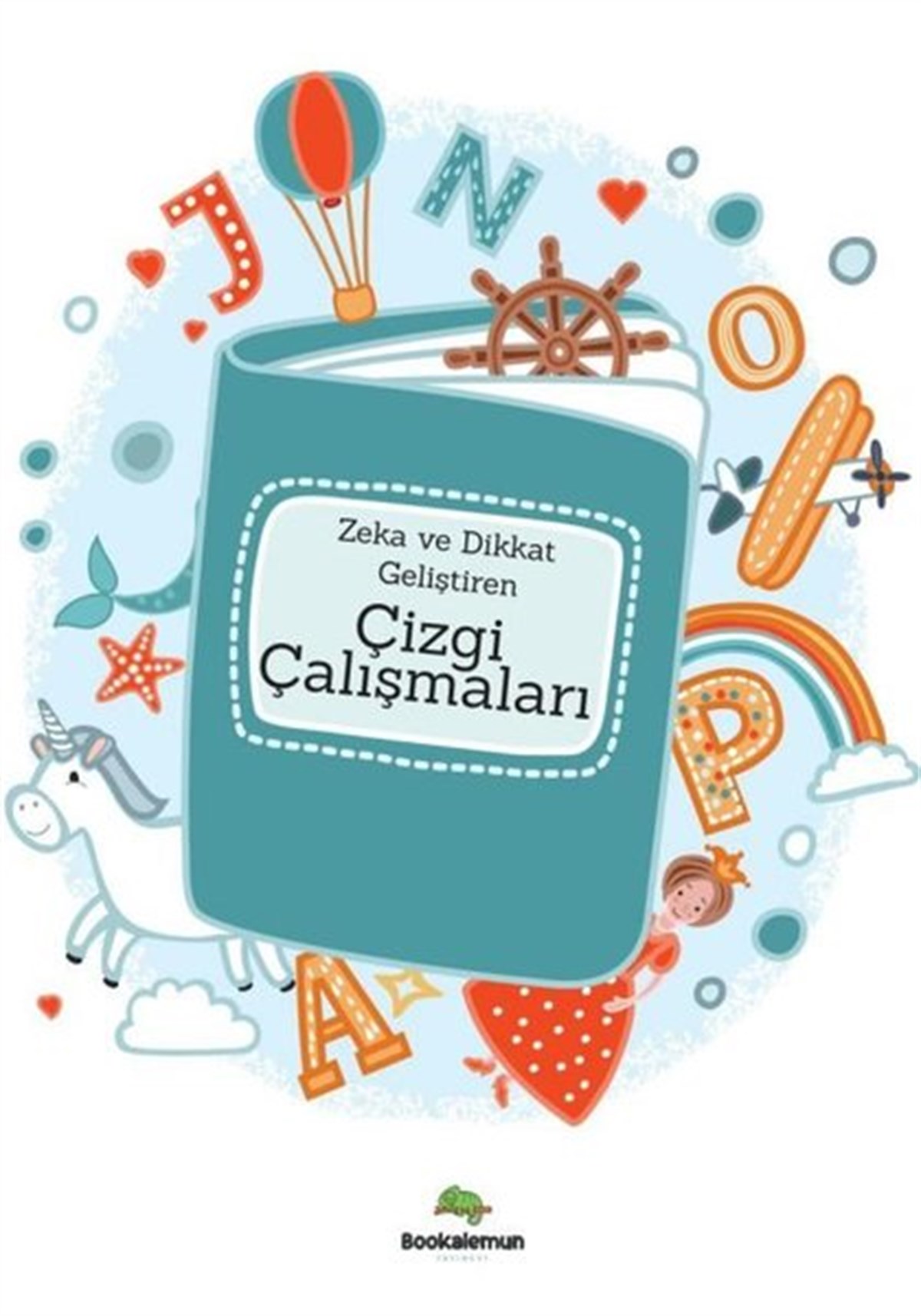 KolektifEgitim Etkinlik KitaplariZeka ve Dikkat Geliştiren Çizgi Çalışmaları
