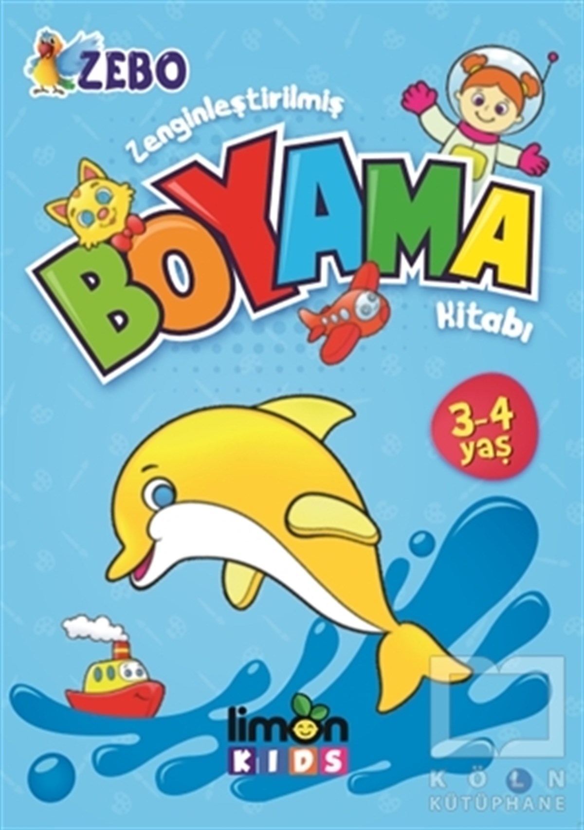 KolektifBoyama KitaplarıZenginleştirilmiş Boyama Kitabı 3 - 4 Yaş