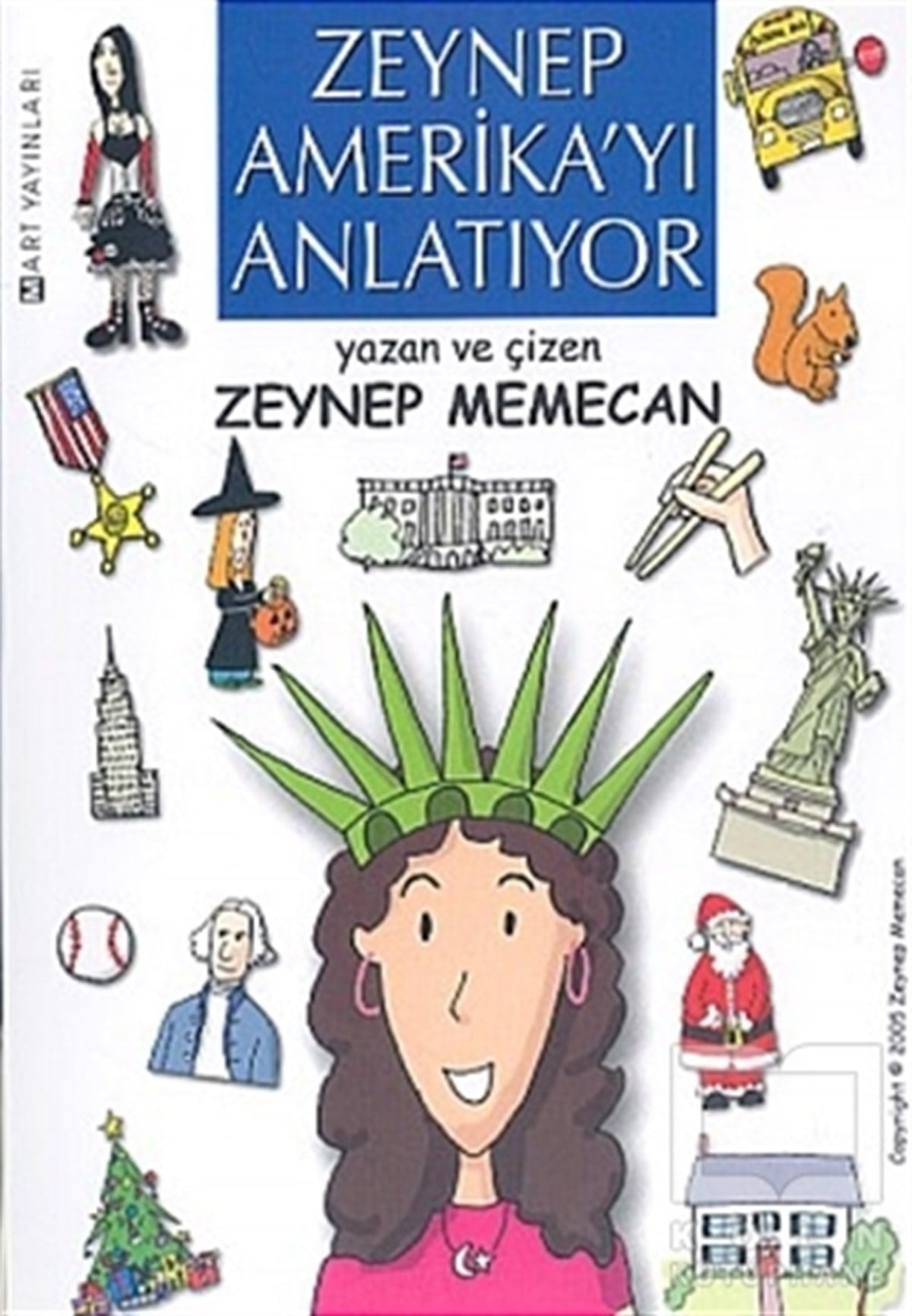 Zeynep MemecanKarikatür KitaplarıZeynep Amerika’yı Anlatıyor