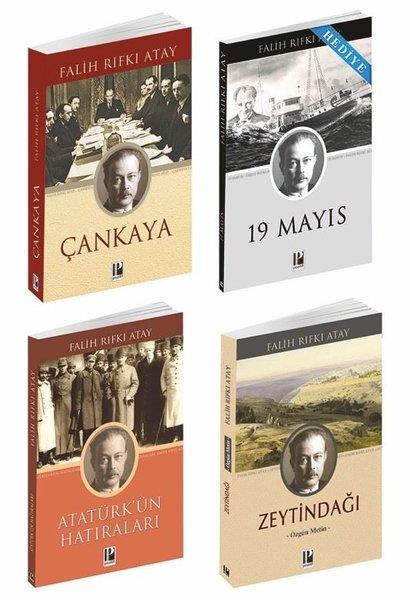 Falih Rıfkı AtayTürkiye ve Cumhuriyet Tarihi KitaplarıZeytindağı - Çankaya Atatürk'ün Hatıraları Seti - 4 Kitap Takım - 19 Mayıs Kitabı Hediyeli
