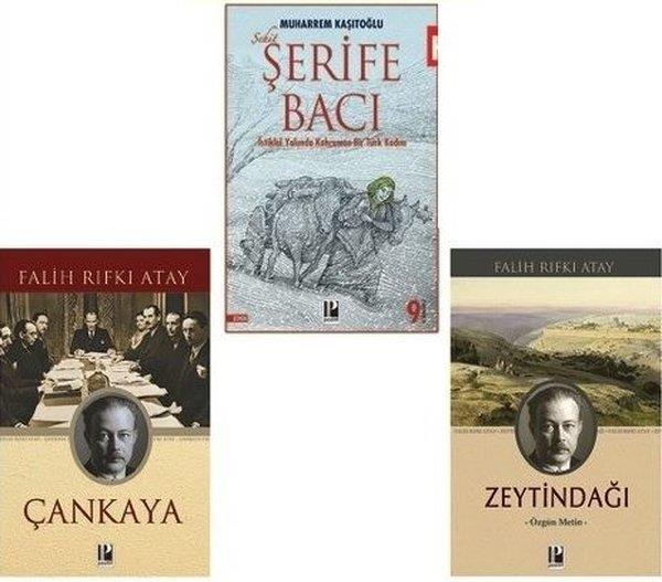 Falih Rıfkı AtayTürkiye ve Cumhuriyet Tarihi KitaplarıZeytindağı - Çankaya - Şerife Bacı Seti - 3 Kitap Takım