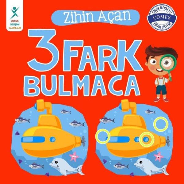 KolektifEgitim Etkinlik KitaplariZihin Açan 3 Fark Bulmaca