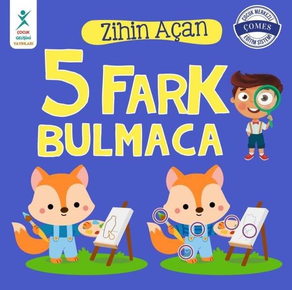 KolektifEgitim Etkinlik KitaplariZihin Açan 5 Fark Bulmaca