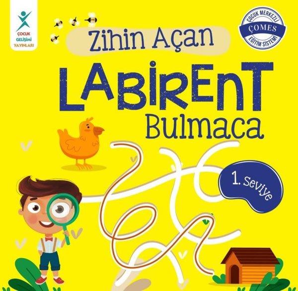 KolektifEgitim Etkinlik KitaplariZihin Açan Labirent Bulmaca 1. Seviye