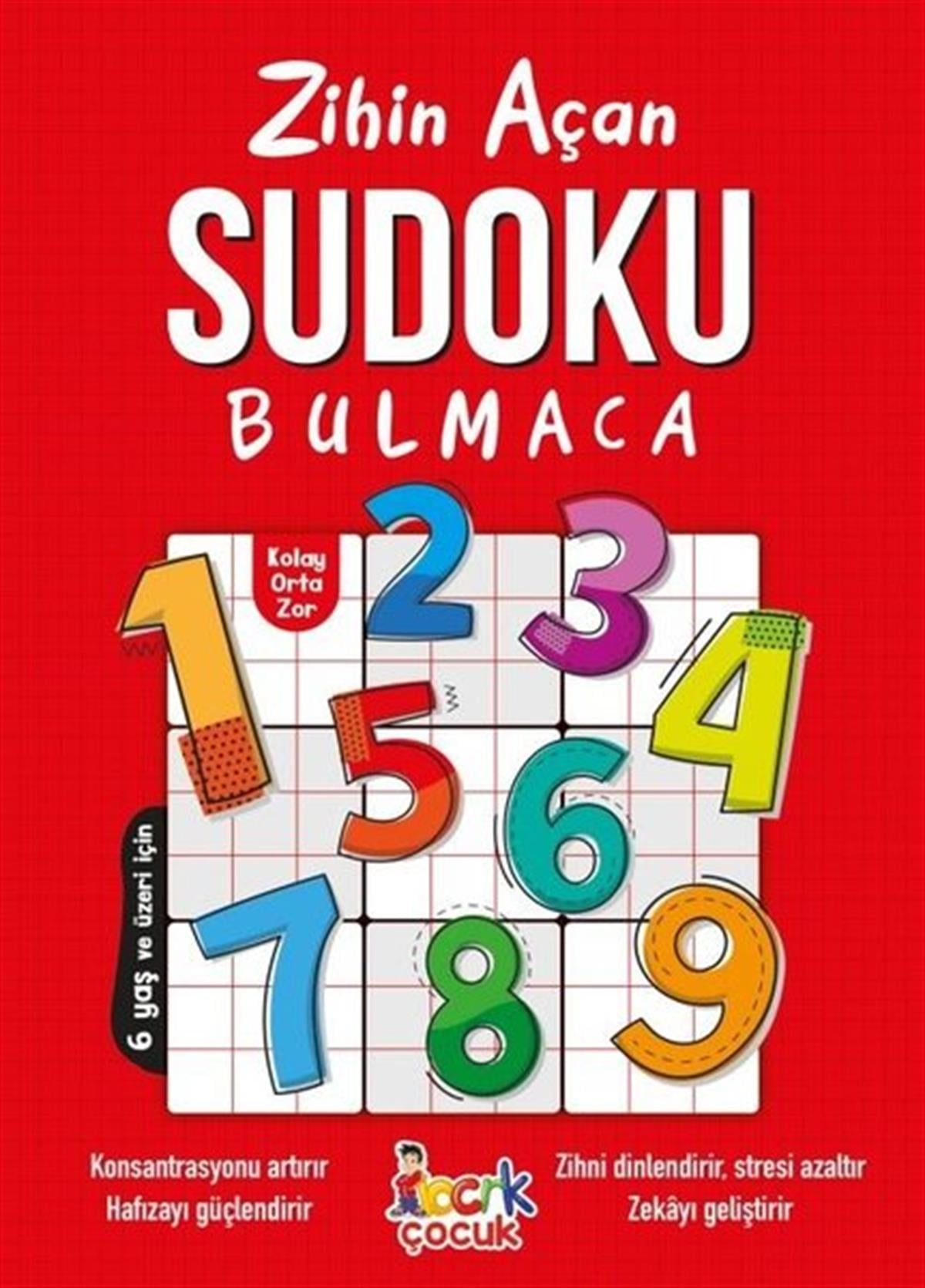 Köln KütüphaneEtkinlik KitaplarıZihin Açan Sudoku Bulmaca