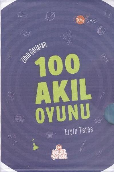 Ersin TeresEtkinlik KitaplarıZihin Çatlatan 100 Akıl Oyunu 5 Kitap Takım