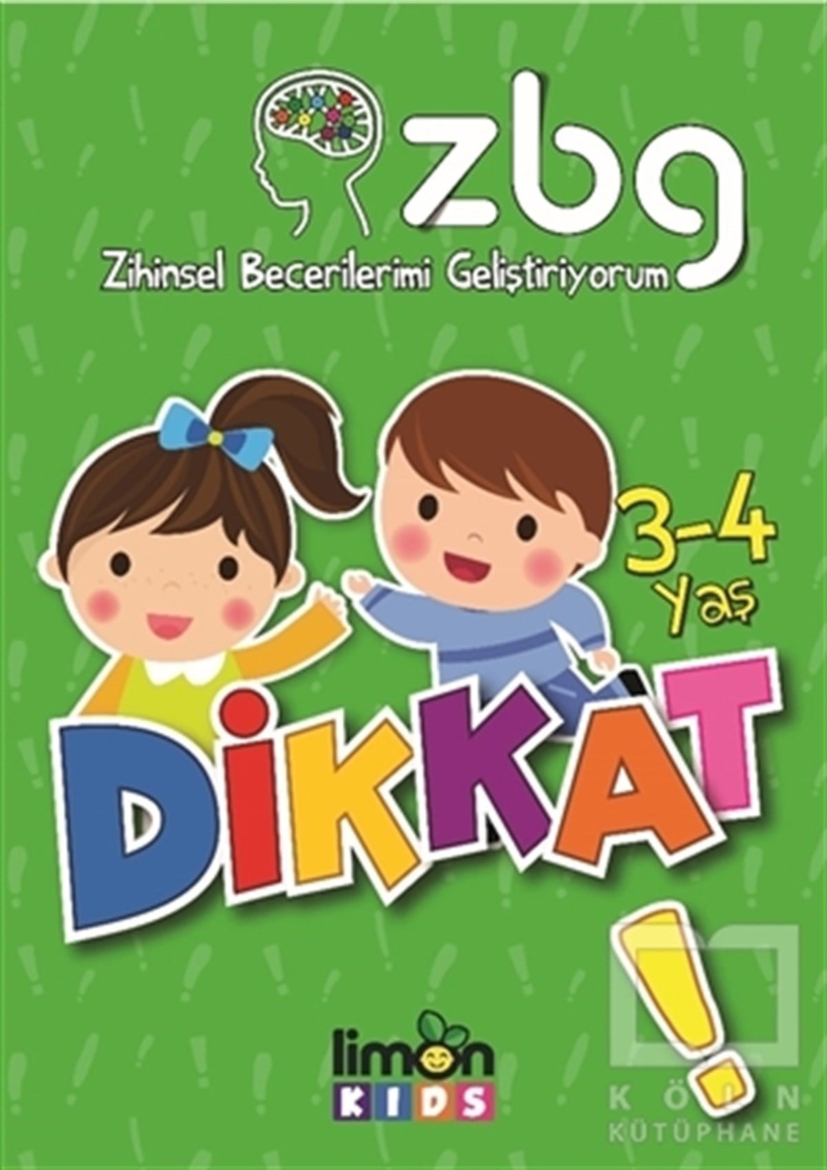 KolektifZeka GelişimiZihinsel Becerilerimi Geliştiriyorum 3-4 Yaş Dikkat