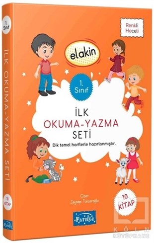 Kerem AltındağDiğer1. Sınıf Elakin – İlk Okuma-Yazma Seti (10 Kitap Takım)