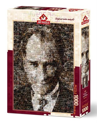 Art Puzzle Mustafa Kemal Atatürk Kolaj 1000 Parça