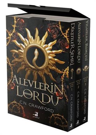 C. N. CrawfordFantastik Kitaplar & Fantastik RomanlarDikenler Şehri Serisi Seti - 3 Kitap Takım - Kutulu