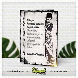 Dünya Herkese Yetecek Charlie Chaplin