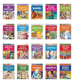KolektifMasal KitaplarıEn Çok Sevilen Minik Klasikler Seti - 20 Kitap Takım