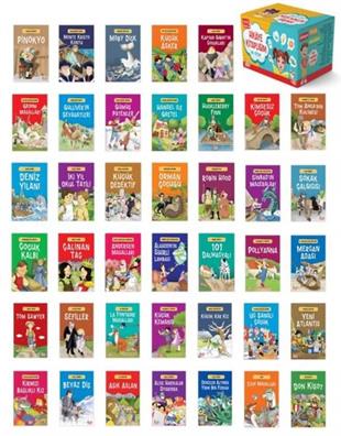 KolektifKlasik Çocuk KitaplarıHikaye Kitaplığım Seti - 40 Kitap Takım