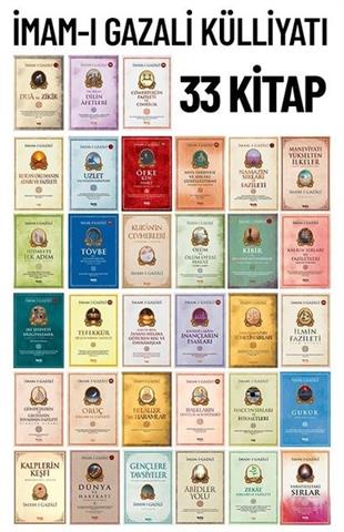 İmam GazaliTasavvuf Kitaplarıİmam-ı Gazali Külliyatı Seti - 33 Kitap Takım