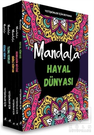 KolektifBüyükler için Boyama (Mandala) KitaplarıMandala (5 Kitap Takım)