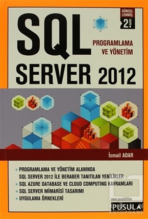 İsmail AdarVeritabanı - DatabaseSQL Server 2012