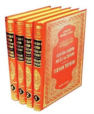 Ayıntabi Mehmet Efendiİslami KitaplarTibyan Tefsiri - Kuran-ı Kerim Meali ve Tefsiri - 4 Kitap Takım