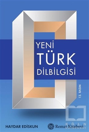Haydar EdiskunAkademikYeni Türk Dilbilgisi