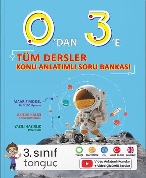 KolektifTüm Dersler0'dan 3'e Tüm Dersler Konu Anlatımlı Soru Bankası