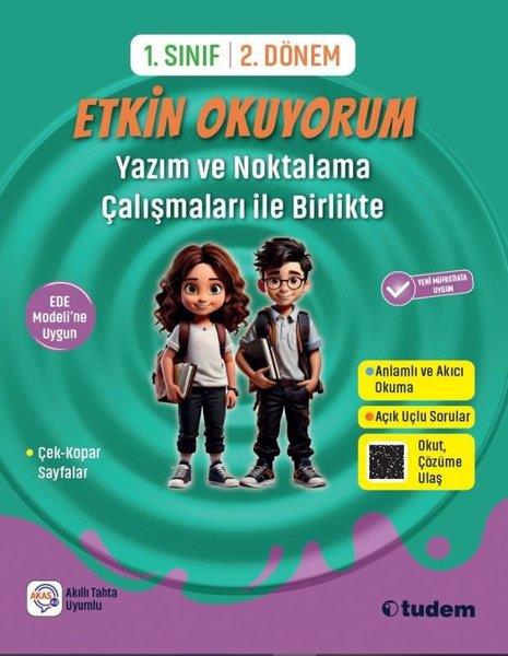 KolektifEtkinlik Kitapları1. Sınıf Etkin Okuyorum - Yazım ve Noktalama Çalışmaları İle Birlikte