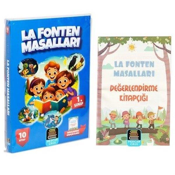 Jean de la FontaineOkul Öncesi Masal Kitapları1. Sınıf La Fonten Masalları Okuma Seti - 10 Kitap Takım - Değendirme Kitapçığı İlaveli