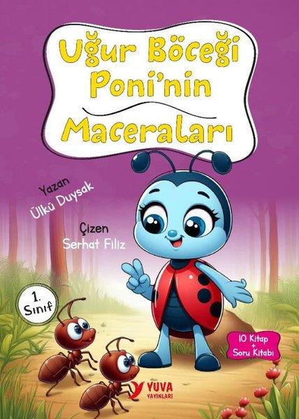 Ülkü DuysakÇocuk Gençlik Romanları1. Sınıf Uğur Böceği Poni'nin Maceraları Seti - 10 Kitap Takım