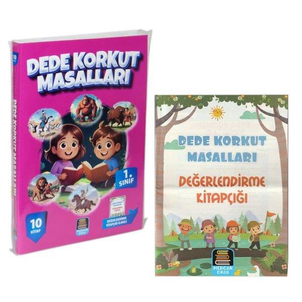 KolektifOkul Öncesi Masal Kitapları1. Sınıf Dede Korkut Masalları Seti - 10 Kitap Takım Değerlendirme Kitapçığı İlaveli