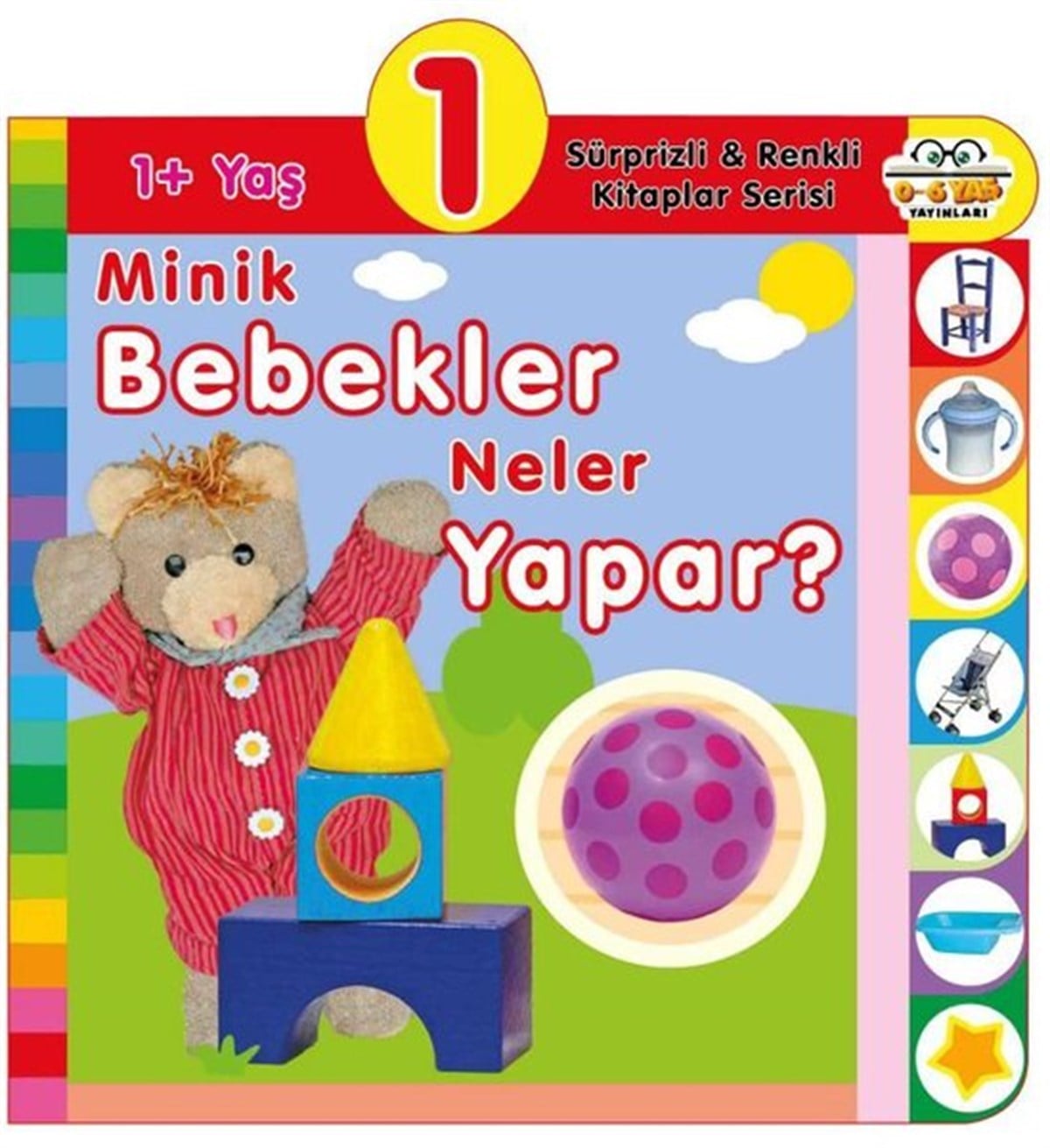 KolektifÇocuk Gelisim Kitaplari1+ Minik Bebekler Neler Yapar? - Sürprizli ve Renkli Kitaplar