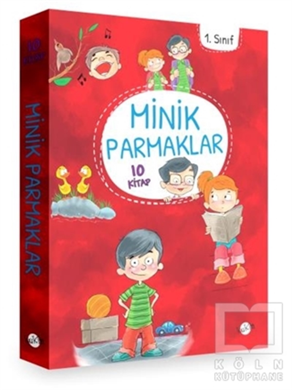 KolektifHikayeler1. Sınıf - Minik Parmaklar 10 Kitap (Düz Yazı)