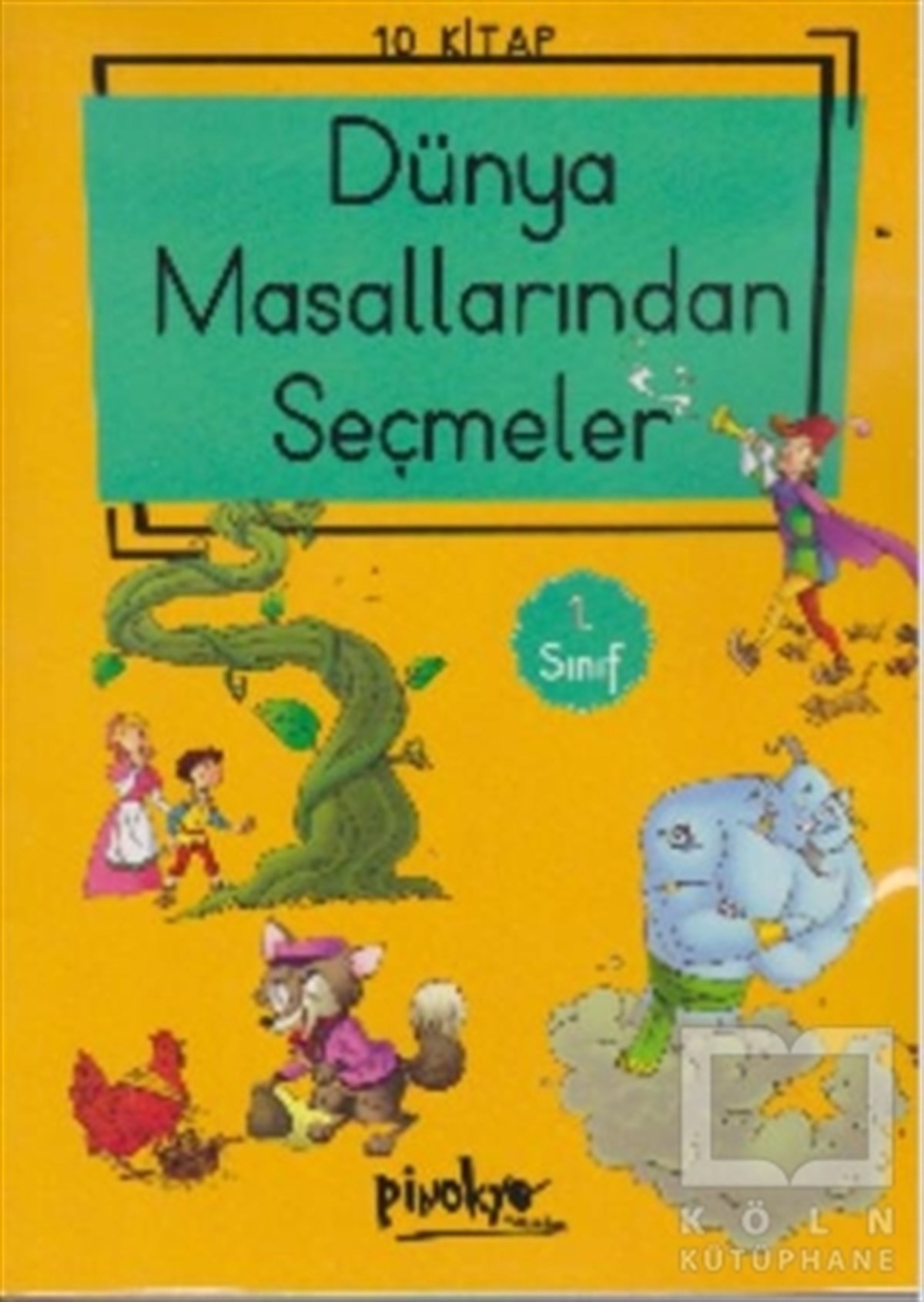KolektifDiğer1. Sınıf Dünya Masallarından Seçmeler (Düz Yazı) 10 Kitaplık Set