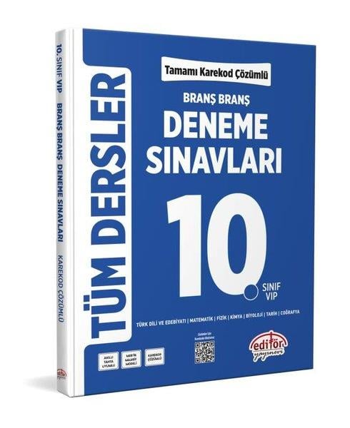 KolektifTüm Dersler10. Sınıf Tüm Dersler Branş Branş Tamamı Çözümlü Deneme Sınavları