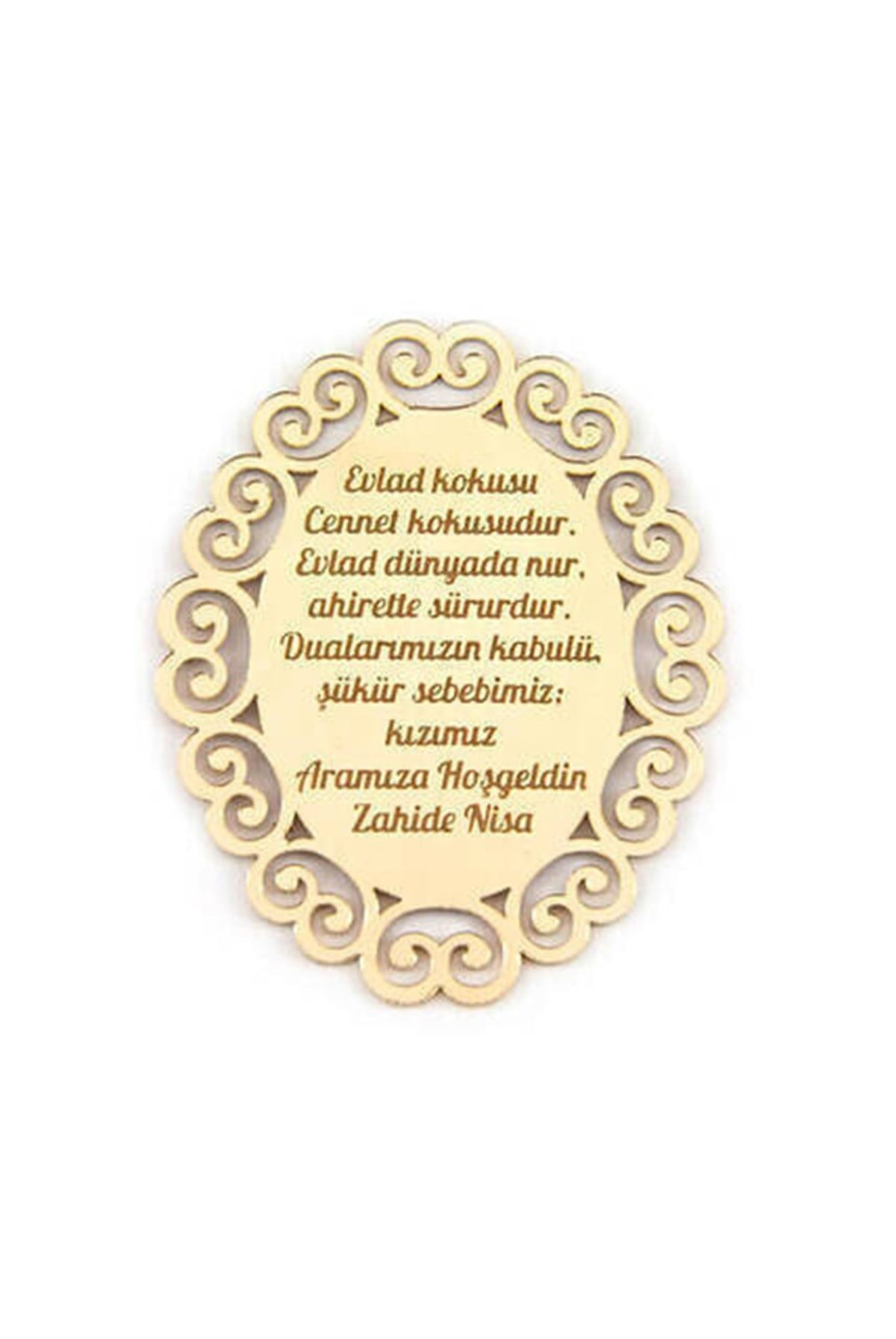 10 Adet Hediyelik Aynalı Pleksi Mıknatıslı Dolap Süsü Özel Yazı