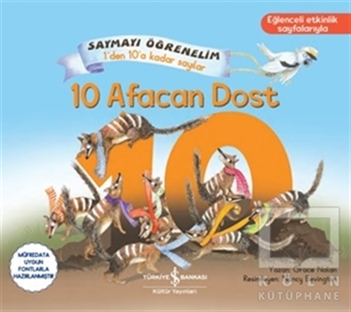 Grace NolanVorschule10 Afacan Dost - Saymayı Öğrenelim 1'den 10'a Kadar Sayılar