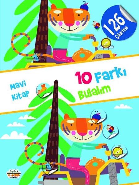 KolektifEgitim Etkinlik Kitaplari10 Farklı Bulalım - Mavi Kitap - 126 Çıkartma